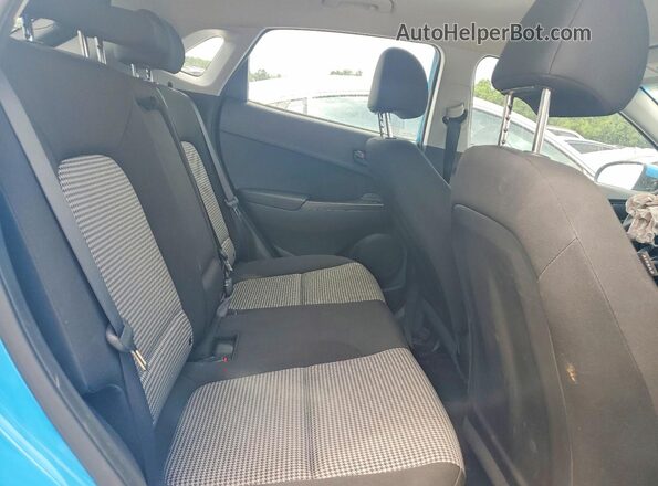 KM8K22AB6PU995638 2023 HYUNDAI KONA Blue Widok wnętrza z tyłu