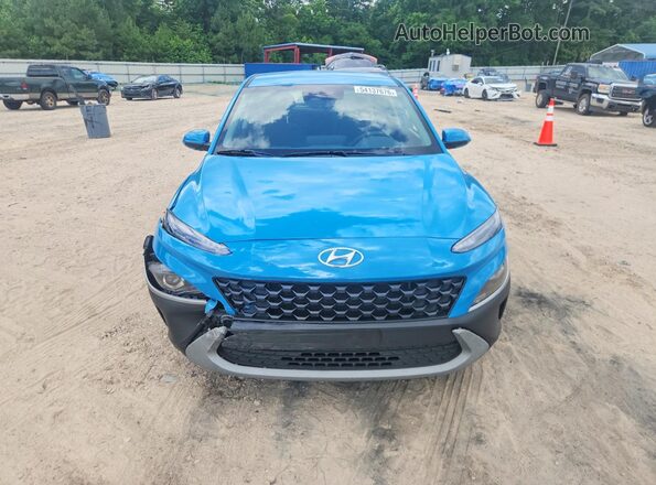 KM8K22AB6PU995638 2023 HYUNDAI KONA Blue Widok z przodu