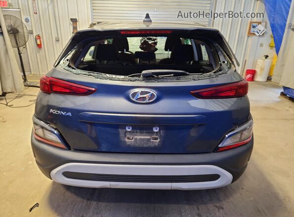 KM8K22AB7NU812972 2022 HYUNDAI KONA Gray Հետևի տեսք