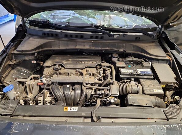 KM8K22AB7NU812972 2022 HYUNDAI KONA Gray Շարժիչի բաժամունքի տեսք