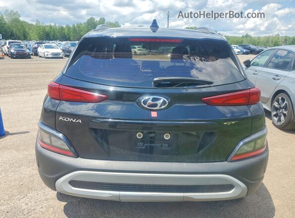 KM8K22AB9PU933599 2023 HYUNDAI KONA Black Rear view