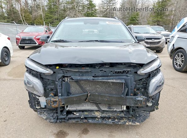 KM8K22AB9PU933599 2023 HYUNDAI KONA Black Front view