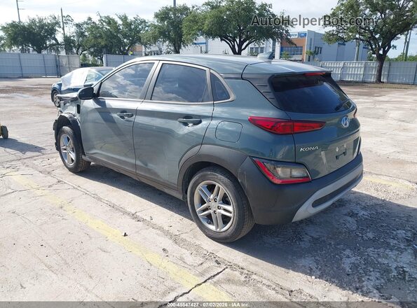 KM8K22ABXNU770846 2022 HYUNDAI KONA Blue Tył lewy