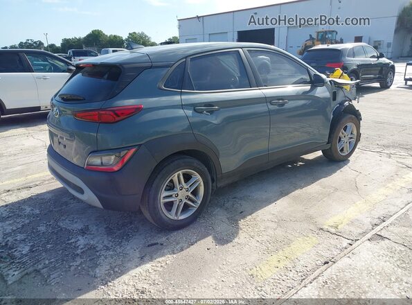 KM8K22ABXNU770846 2022 HYUNDAI KONA Blue Tył prawy