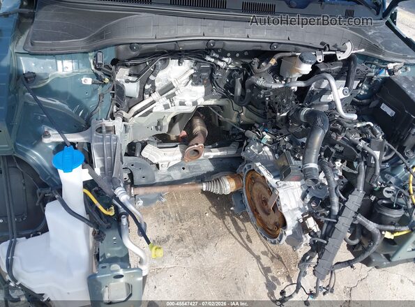 KM8K22ABXNU770846 2022 HYUNDAI KONA Blue Widok z tyłu