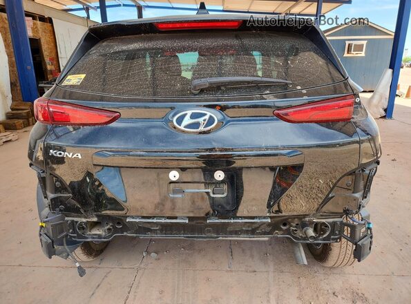 KM8K22ABXPU950699 2023 HYUNDAI KONA Black Rear view