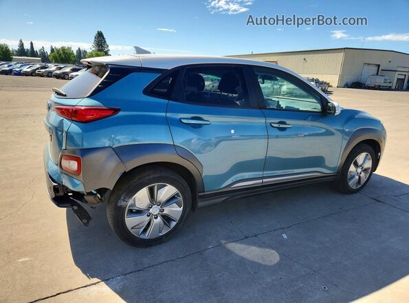 KM8K23AG1LU090574 2020 HYUNDAI KONA Turquoise Rear right