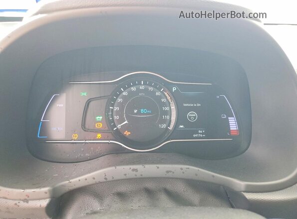 KM8K23AG2LU069054 2020 HYUNDAI KONA White Հետևի նստատեղերի տեսք