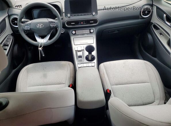 KM8K23AG2PU190950 2023 HYUNDAI KONA White Вид панелі приладів