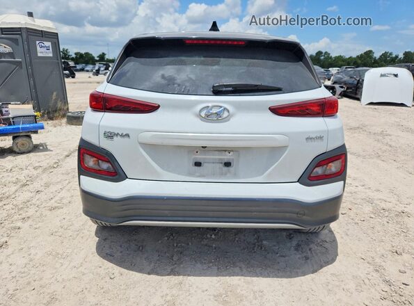 KM8K23AG4MU111029 2021 HYUNDAI KONA White Widok z tyłu