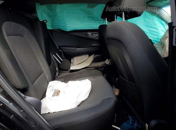 KM8K23AG4MU133239 2021 HYUNDAI KONA Black Rear seats view