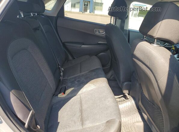 KM8K23AGXMU103369 2021 HYUNDAI KONA Gray უკანა სავარძლების ხედი