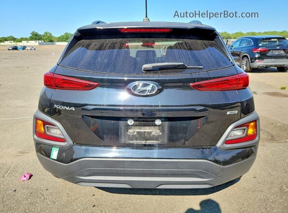 KM8K2CAA0KU371906 2019 HYUNDAI KONA Black Հետևի տեսք