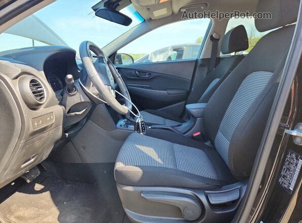 KM8K2CAA0KU371906 2019 HYUNDAI KONA Black Սալոնի դիմացի տեսք