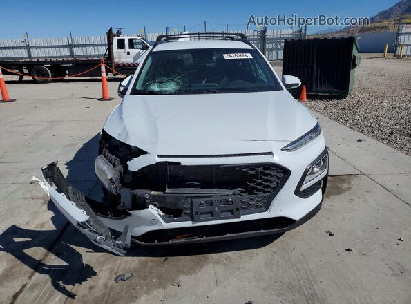KM8K2CAA0LU469996 2020 HYUNDAI KONA White წინა ხედი