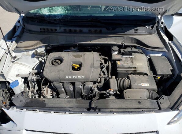 KM8K2CAA0LU469996 2020 HYUNDAI KONA White უკანა სალონის ხედი
