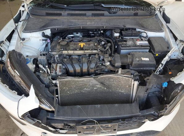 KM8K2CAA0MU692945 2021 HYUNDAI KONA White Շարժիչի բաժամունքի տեսք