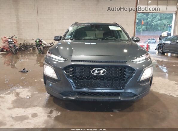 KM8K2CAA1LU489884 2020 HYUNDAI KONA Gray Vista del cuadro de instrumentos