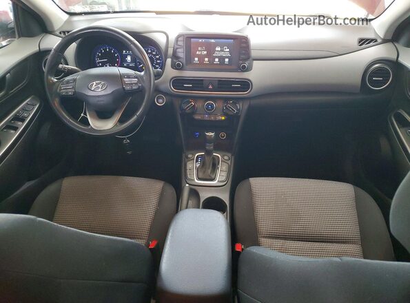 KM8K2CAA1LU541143 2020 HYUNDAI KONA Red Вид панелі приладів