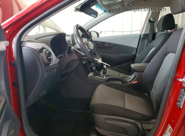 KM8K2CAA1LU541143 2020 HYUNDAI KONA Red Вид салону спереду