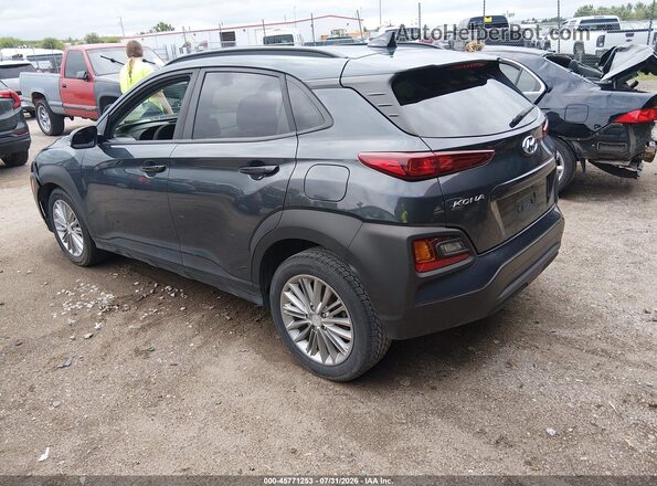 KM8K2CAA2JU170877 2018 HYUNDAI KONA Gray Задня ліва чверть