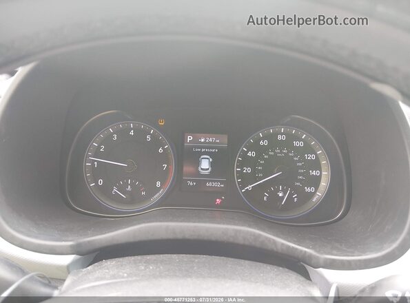 KM8K2CAA2JU170877 2018 HYUNDAI KONA Gray Вид задніх сидінь