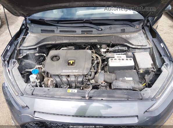 KM8K2CAA2JU170877 2018 HYUNDAI KONA Gray Вид ззаду