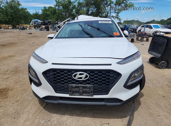 KM8K2CAA2KU341449 2019 HYUNDAI KONA White Դիմացի տեսք