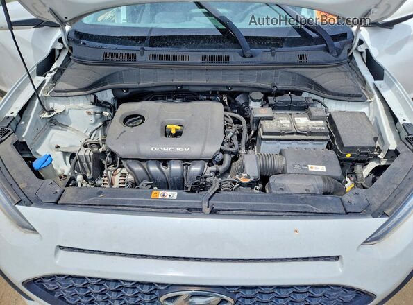KM8K2CAA2KU341449 2019 HYUNDAI KONA White Սալոնի հետևի տեսք