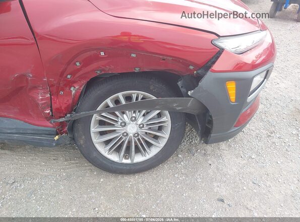 KM8K2CAA2KU394412 2019 HYUNDAI KONA Красный Вид спереди
