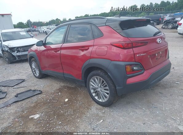 KM8K2CAA2KU394412 2019 HYUNDAI KONA Красный Задняя левая четверть