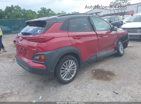 KM8K2CAA2KU394412 2019 HYUNDAI KONA Красный Задняя правая четверть