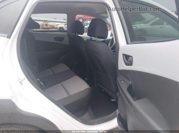 KM8K2CAA2LU396520 2020 HYUNDAI KONA White Vista de la etiqueta del VIN