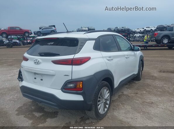 KM8K2CAA2LU396520 2020 HYUNDAI KONA White Trasero derecho