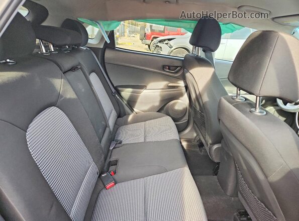 KM8K2CAA2LU399403 2020 HYUNDAI KONA Black Rear interior view
