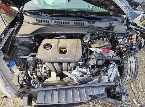 KM8K2CAA2LU399403 2020 HYUNDAI KONA Black Engine compartment view