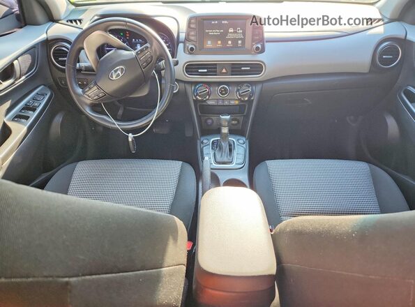 KM8K2CAA2LU501041 2020 HYUNDAI KONA Gray Dashboard view