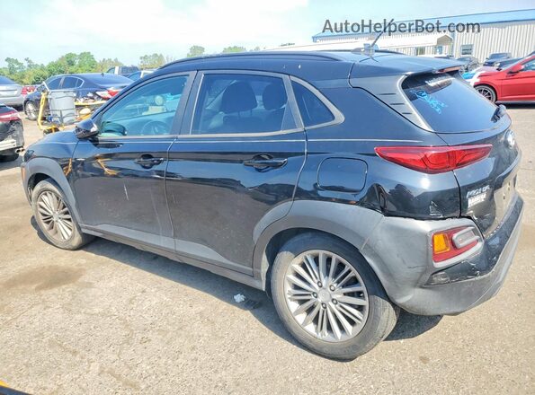 KM8K2CAA3JU131697 2018 HYUNDAI KONA Black Задня ліва чверть