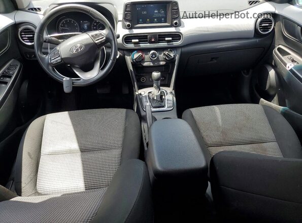 KM8K2CAA3JU131697 2018 HYUNDAI KONA Black Вид панелі приладів