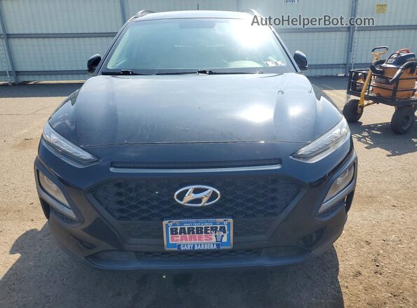 KM8K2CAA3JU131697 2018 HYUNDAI KONA Black Вид спереду
