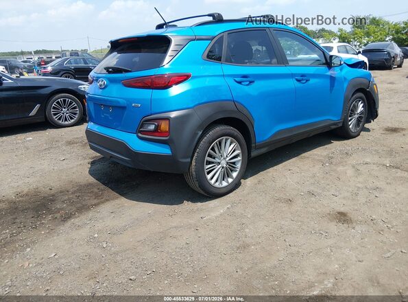 KM8K2CAA3LU491698 2020 HYUNDAI KONA Blue Trasero derecho