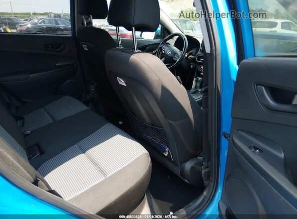 KM8K2CAA3LU491698 2020 HYUNDAI KONA Blue Vista de la etiqueta del VIN
