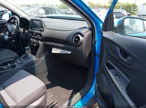 KM8K2CAA3LU491698 2020 HYUNDAI KONA Blue Vista interior delantera
