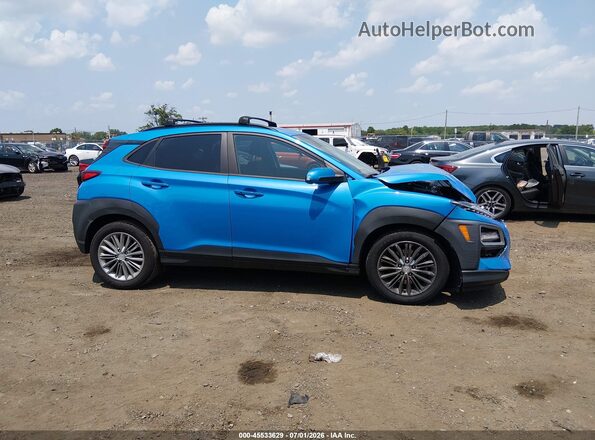 KM8K2CAA3LU491698 2020 HYUNDAI KONA Blue Vista interior trasera