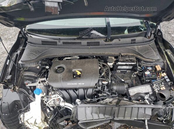 KM8K2CAA4JU169648 2018 HYUNDAI KONA Black Սալոնի հետևի տեսք
