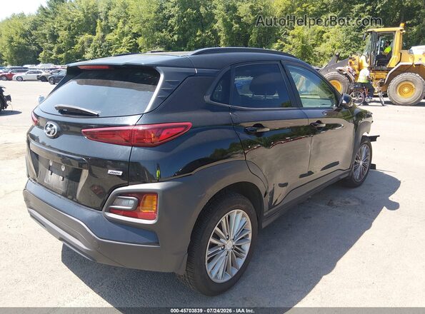 KM8K2CAA4KU360021 2019 HYUNDAI KONA Черный Задняя правая четверть