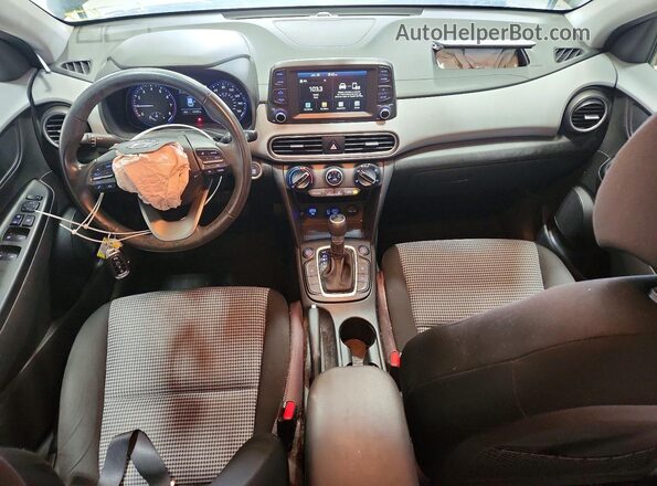 KM8K2CAA4LU461089 2020 HYUNDAI KONA Black Вид панелі приладів