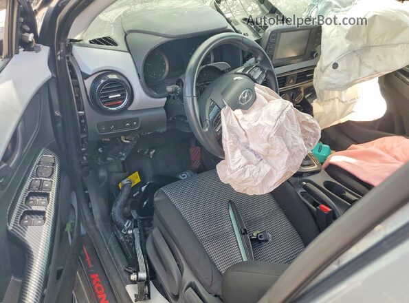 KM8K2CAA4LU481522 2020 HYUNDAI KONA Silver Вид панелі приладів
