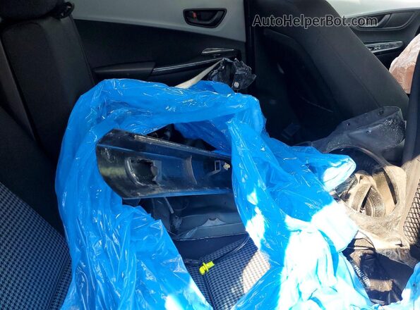 KM8K2CAA4LU481522 2020 HYUNDAI KONA Silver Вид наклейки з VIN-кодом