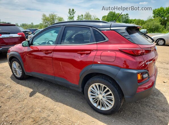 KM8K2CAA4LU588621 2020 HYUNDAI KONA Red Trasero izquierdo